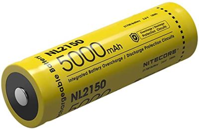 Nitecore ถ่านชาร์จ NL2150 5000mAh 3.7V (battery 21700) ของแท้ 1 ก้อน