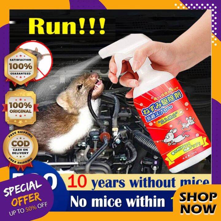 Hot sale Best Promo Original Powerful Rat Repellent Spray 500g Repels ...