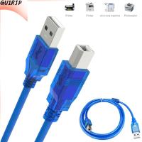 GUIRJP Pure Copper Wire Digital Camera HDD Super Speed Sync Data Cord USB 2.0 Printer Cable Scanner Wire Type A Male To B Male