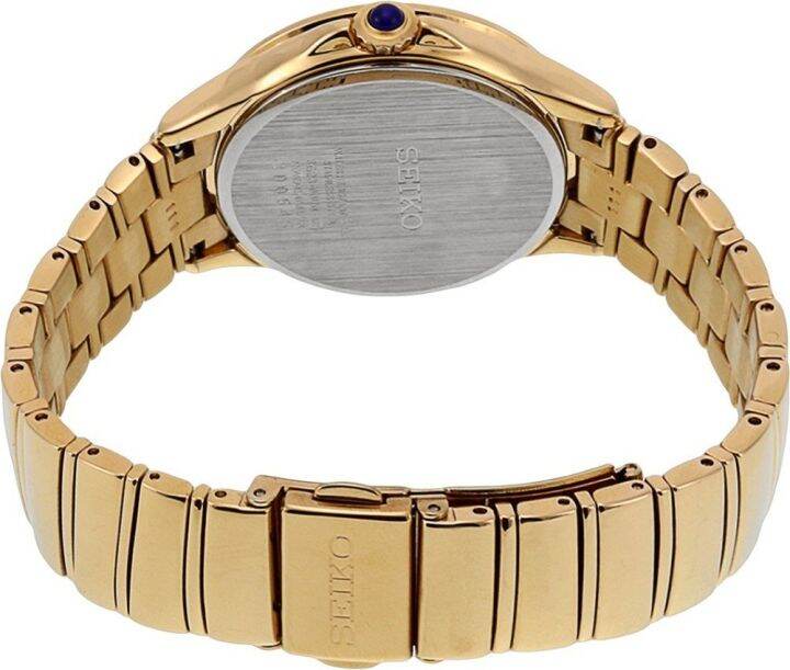 jamesmobile-นาฬิกาข้อมือผู้หญิงยี่ห้อ-seiko-รุ่น-srkz56p1-gold