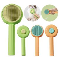 Cleaning Brush for Animal Hair Pet Hair Cleaner Brush Dog Cat Hair Remover Brush Grooming Comb Massage Pet Grooming Supplies Brushes  Combs