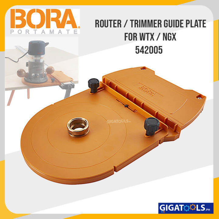 BORA Dado Router Guide Plate for NGX Clamp Edge Guide Rail system