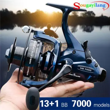 13 FISHING - Descent - Inline Ice Fishing Reel - 2.7:1 Gear Ratio - Left  Hand