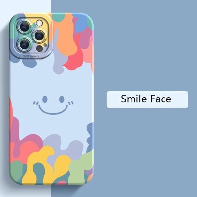 For Oppo Realme 10 4G Case Cover Realme 8 8i 9 Pro 4G GT Neo 2 3 Master Edition C21 C30 C33 C21Y Ice Cream Smile Face Soft Case Electrical Connectors