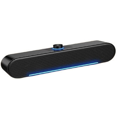 USB Wired Powerful Computer Speaker Bar Stereo Subwoofer Bass Bluetooth5.0 Speaker Surround Sound Box For PC Laptop Phone Tablet