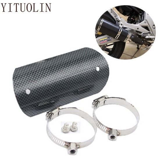 Bộ bảo vệ ống xả xe máy bws 125 yamaha bộ khuếch đại ống xả hệ thống ống xả - ảnh sản phẩm 2