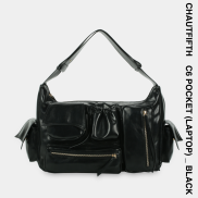 Túi xách C6-POCKET size Laptop L màu đen - CHAUTFIFTH