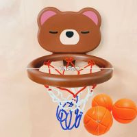 【cw】 Cup Basketball  Kids Rack Hoop with 3 Balls 6Years