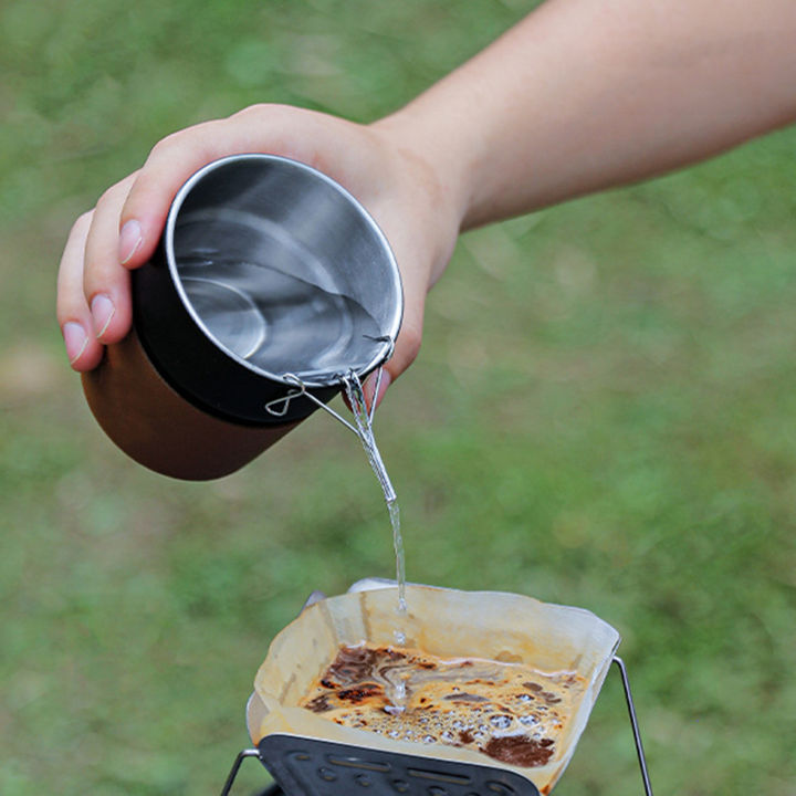 sierra-cup-อุปกรณ์เสริมถ้วย-sierra-ถ้วยกันสนิมแบบพกพาพร้อมกรอบไกด์ตั้งแคมป์เหมาะสำหรับการผจญภัยกลางแจ้ง