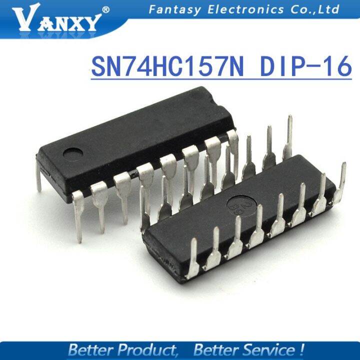 10pcs-sn74hc157n-dip16-hd74hc157p-sn74hc157-dip-74hc157n-74hc157-new-and-original-ic-watty-electronics