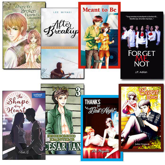 Bundle of 8 Tagalog Wattpad Books Lazada PH