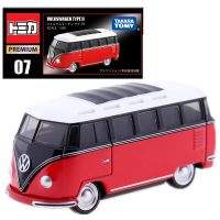 Takara Tomica Premium 07 Volkswagen Type II Bus 1:65โมเดลรถยนต์ชุดจำลองของขวัญคริสต์มาสสำหรับเด็กของเล่นเด็กผู้ชาย824305