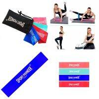 4 ชิ้น อุปกรณ์กีฬา ออกกำลังกาย ที่บ้าน ยางยืด    4 Pc Resistance Sport Loop Bands Home Gym Workout Training Exercise