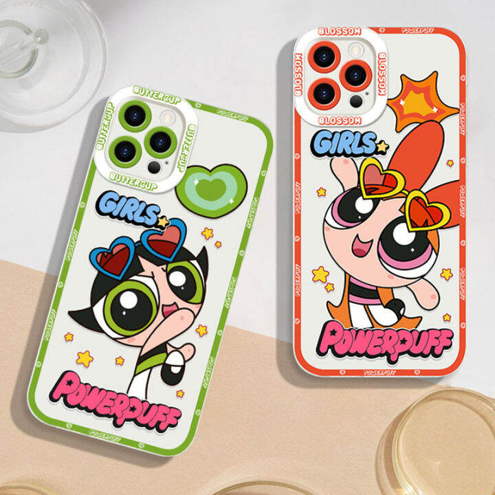 เปลือกสำหรับเคสหนัง-samsung-galaxy-a04s-a13-a12-5g-a03s-a03-a02-a10-a11-a22-4g-เคสซิลิโคนนิ่มใสนุ่มตานางฟ้าพลังพัฟเกิร์ลเลนส์ป้องกันน่ารักโปร่งใส-tpu-การ์ตูนกันกระแทก