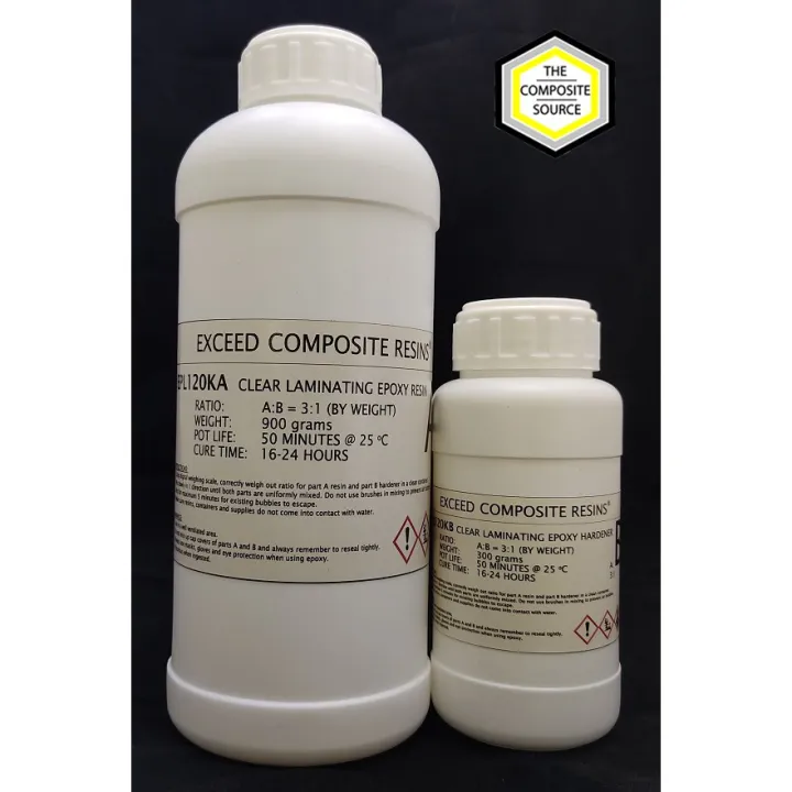 Exceed Composites Clear Laminating Epoxy Resin for Carbon Fiber