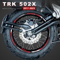 ได้ด้วย♂สติกเกอร์ติดล้อรถจักรยานยนต์กันน้ำขอบล้ออุปกรณ์502X TRK 2022สำหรับ Benelli TRK 502 X TRK502X 2017-2023 2020 2021