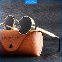 【hot sale】卐 D03 PTQ Sun Glasses Vintage Steampunk Sunglasses Round Punk Alloy Metal Sun Glasses Women Gothic Style Shades for Men