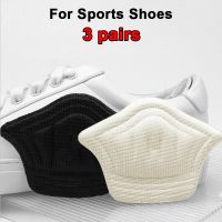 6pcs Insoles Patch Heel Pads for Sport Shoes Adjustable Size Antiwear Feet Pad Cushion Insert Insole Heel Protector Back Sticker Shoes Accessories