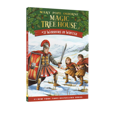 Original English version of the Magic Tree House 31 wars in winter students extracurricular reading childrens bridge Chapter Book