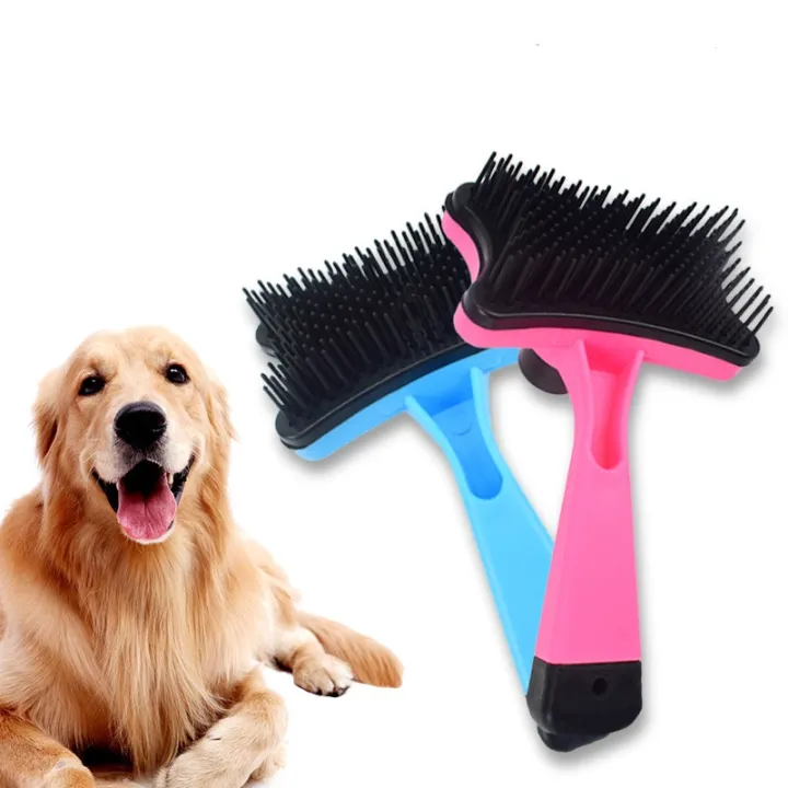 DOG COMB & FUR BRUSH Hair Removal Comb For Dog Cat Fur Brush For Pets  Grooming Hair Fur Shedding Hair Comb Brush For Dog Pet | Lazada PH