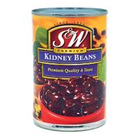 [พร้อมส่ง!!!] เอสแอนด์ดับบลิว ถั่วแดง 432 กรัมS&amp;W Kidney Beans 432 g