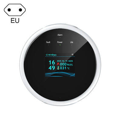 Tuya WiFi GAS LPG Leak Sensor Alarm Fire Security Detector APP Control Safety Smart Home Leakage Sensor Support Smart Life App