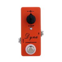 Mosky Dyna Compressor Processsor Electric Guitar Effects Pedals True Bypass Mini Single Effect with True Bypass Guitar Parts