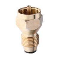 Universal Safety Propane Refill Adapter For 1Lb Cylinder Tank Coupler Heater Bottle Solid Brass Regulator Valve Accessory Valves