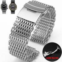 【hot】❆❧⊕  18/20/22/24mm Mesh Band for Diving Metal Adjustable Luxury Men Rolex