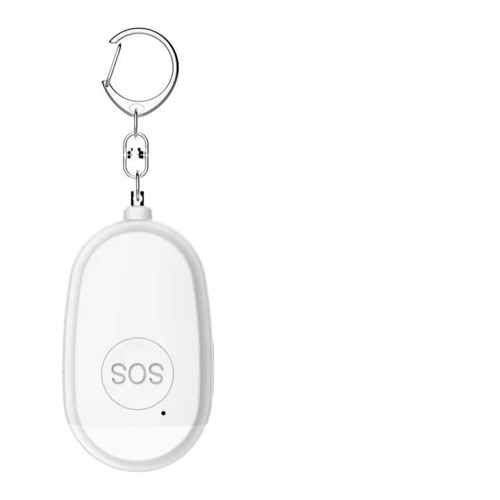 Emergency Alarm Keychain Pull Rings 130 DB USB Charging Lighting Self