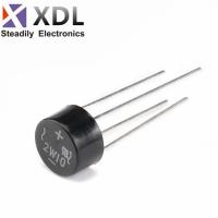 10pcs/lot 2W04 2W06 2W08 2W10 2A 1000V 800V 600V 400V DIP-4 DIP4 bridge rectifier new and original IC WATTY Electronics