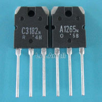 2pairs (2pcs C3182 + 2pcs A1265) TO-3P 2SC3182 2SA1265 C3182N A1265N TO3P Audio Amplifier Transistor