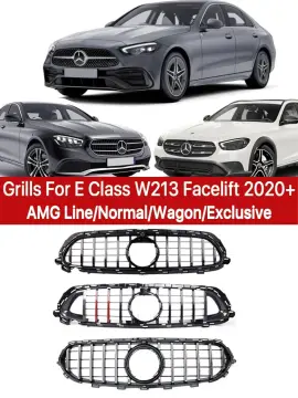 Sport Grille GT Chrome & Black suitable for MERCEDES E-Class (W213