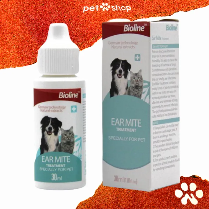 Bioline Ear Mite Treatment for Cats and Dogs | Lazada PH