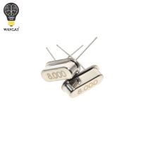 10pcs 8.000M 8.000MHZ 8MHz 8 MHZ ควอตซ์คริสตัลเรโซเนเตอร์ Passive Oscillator HC 49S WAVGAT ใหม่