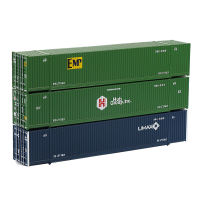 1pc N Scale 53ft Containers 1:160 53 Shipping Container Cargo Box Model Trains C15009 Railway Layout