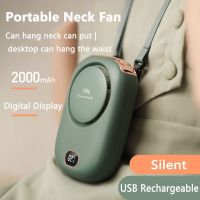 2022 Xiaomi Portable Neck Fan Air Cooler USB Rechargeable Mini Bladeless Electric Fan Hanging Handheld Silent Cooling Outdoor