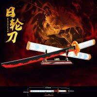 MOC Demon Slayer Katana Agatsuma Zenitsu Nichirin Sword Ninja Building Blocks Anime Action Figures Bricks Toys For Kids Gifts