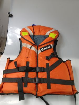 NeyGu Outdoor mens life vest for drifting  polyester swimming safety jacket for boating  Life Jackets