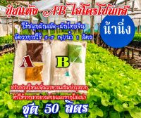 ปุ๋ยแห้ง AB สูตรน้ำนิ่ง  ผักสลัด,ผักไทย/จีน ชุดคู่ 50 ลิตร