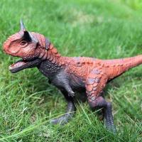 Jurassic Dinosaur Carnivorous Carnotaurus Mouth Can Open Action Figure Collection Model Toys For Kids Boy Gift T9v6