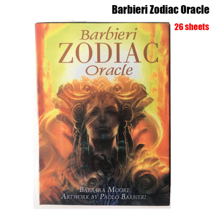 2020-ใหม่-oracle-deck-divination-barbieri-zodiac-oracle-cards