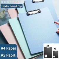 Letter 120 Sheets A4 Size Foldable Cover Clipboard Pen Holder Stationery Document File Organizer Folder Writing Pad Clipboard