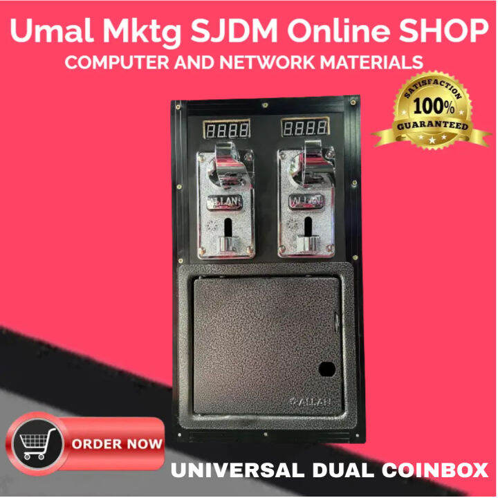 Wood Dual Coinbox Universal for Complete Set Lazada PH