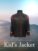 Kids Nylon Jacket Slim Fit Biker (8-16 ปี) เสื้อแจ๊กเก็ตเด็กผู้ชาย กันลม กันหนาว มีซับใน มีกระเป๋าหลัง Pocketable Jacket พับเก็บเป็นกระเป๋าได้