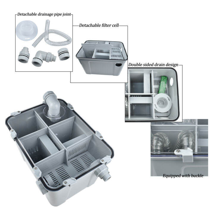 Dental Lab Gypsum Filter Stone Plaster Powder Trap Filter Gypsum Sedimentat Tank Lazada