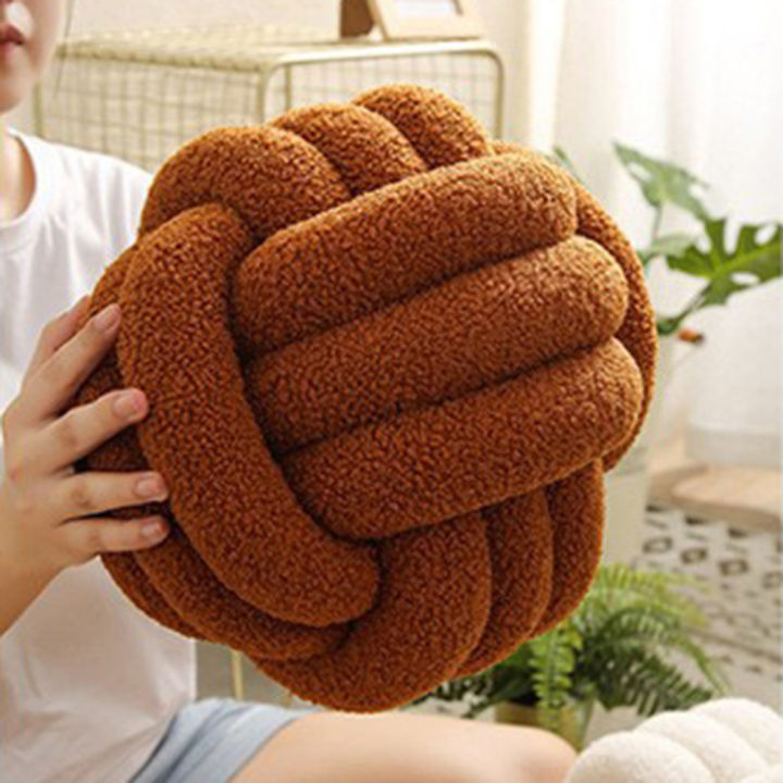 ลูกบอลหมอนอิงชนิดนุ่มสำหรับโยนเตียงหมอนยัดทำจากผ้ากำมะหยี่ของตกแต่งบุนวมอย่างดี