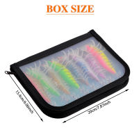 8PcsBag Luminous Jigs Lure 11.7cm Fishing Lure Shrimp Bait Squid Hook Jigs Octopus Cuttlefish Shrimp Artificial Baits