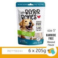 ขนมสุนัข Zeus Better Bones กระดูกผูก 5" จำนวน 6x205g