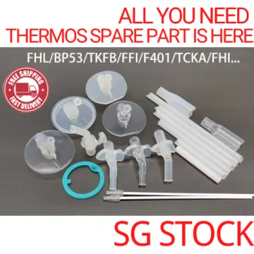 THERMOS Thermos replacement parts Straw set for straw bottle (FHL-400)  (drink, straw, valve) 